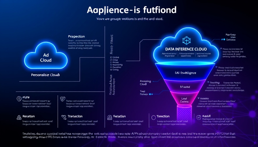 Agentic AI solutions infographic with funnel stages.