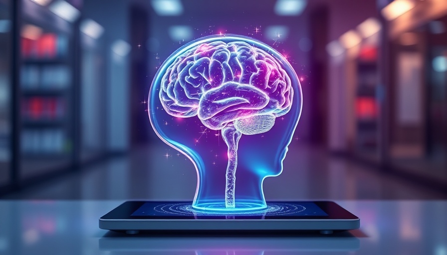 Futuristic AI agents in healthcare concept with digital head silhouette.