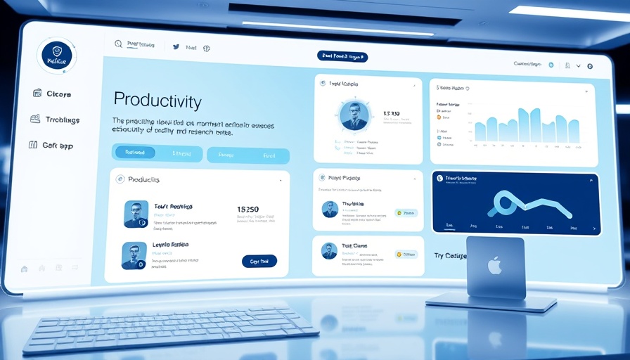 Interface of productivity software with 'Try Claude' feature, sleek design.