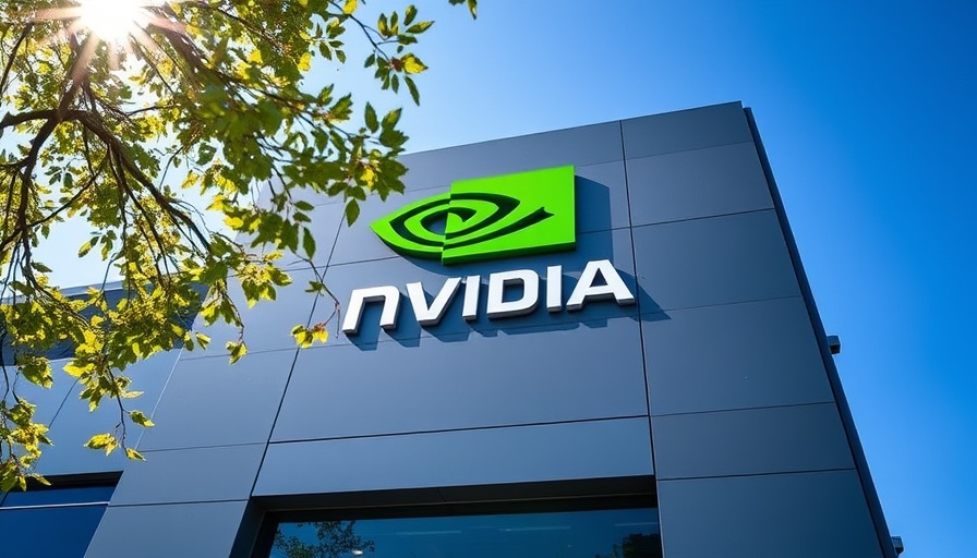 NVIDIA building facade showcasing logo; implications for stock sale.