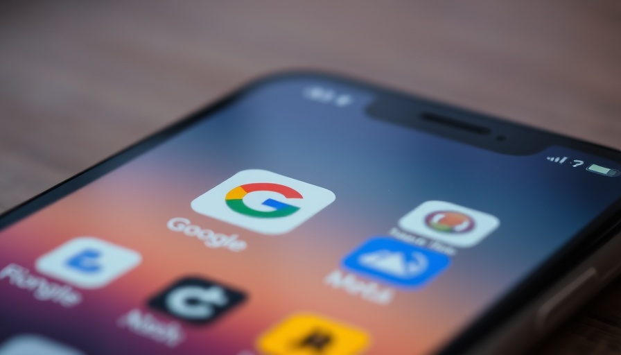 Meta AI models for advertising apps on smartphone screen.