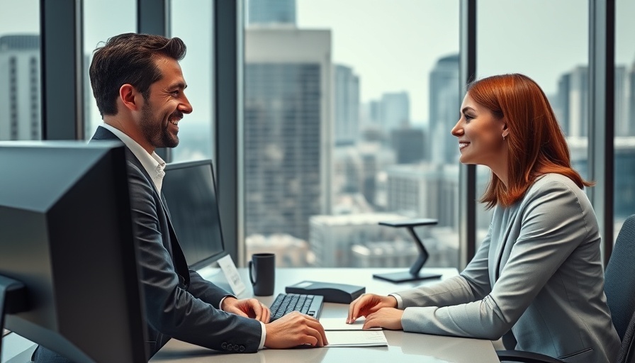Agentic AI concept depicted in a professional office meeting setting.