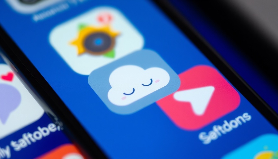 OpenAI Sora video generation app icon on smartphone screen.