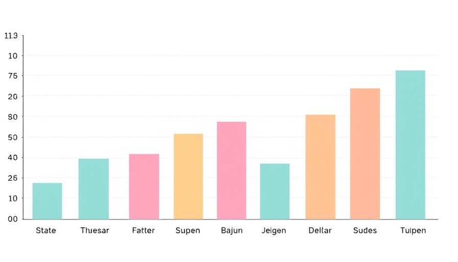 Horizontal bar chart comparing data across states.