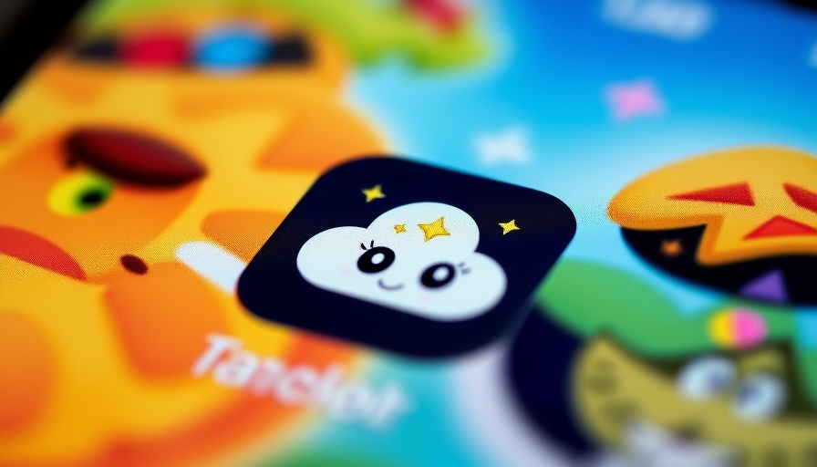 AI video generation app Sora icon on smartphone screen.
