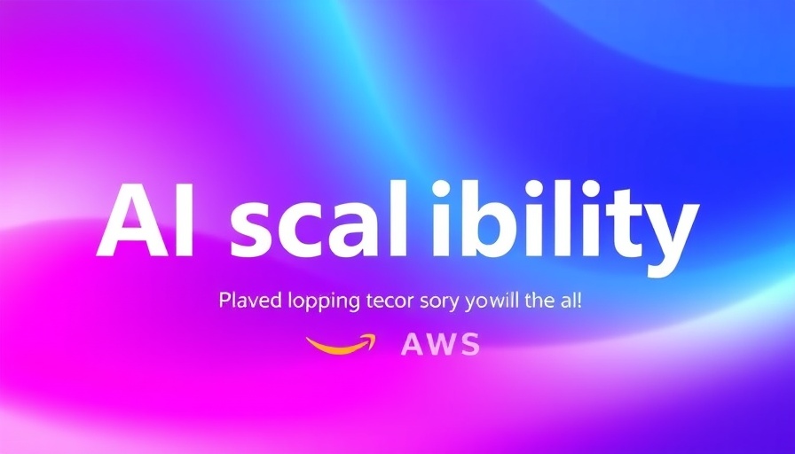 Global AI inference scalability on AWS Bedrock promotional graphic.