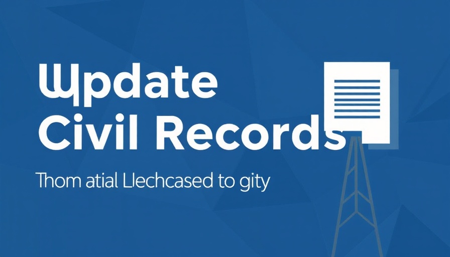 Update to the Civil Records