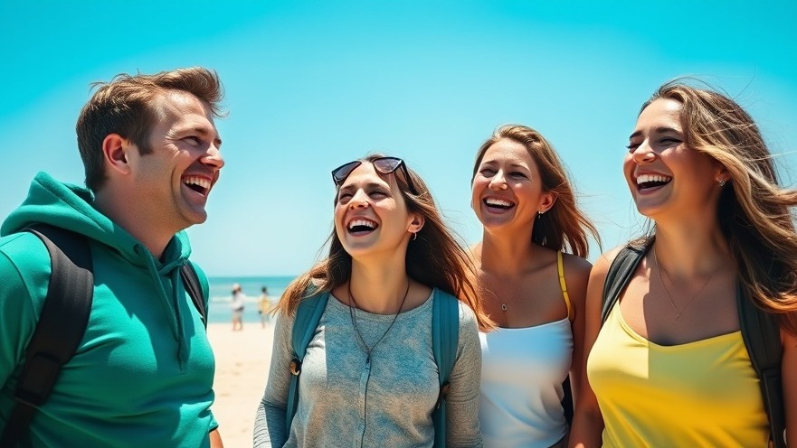 Friends enjoying sunny weather at Rossnowlagh beach, ideal for July festivals in Ireland.