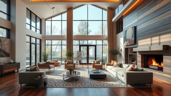 Elegant living room highlighting the benefits of home staging.