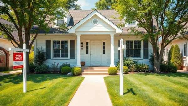 Small details that help sell a house, like a well-maintained exterior.