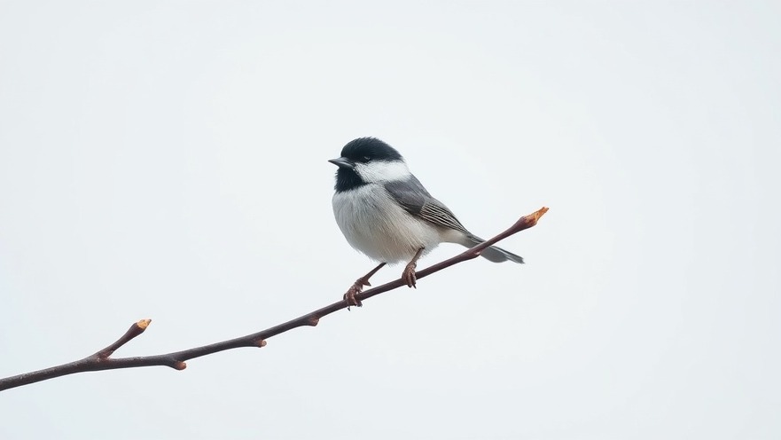 A delicate bird perched on a branch, symbolizing personal growth and embracing change.