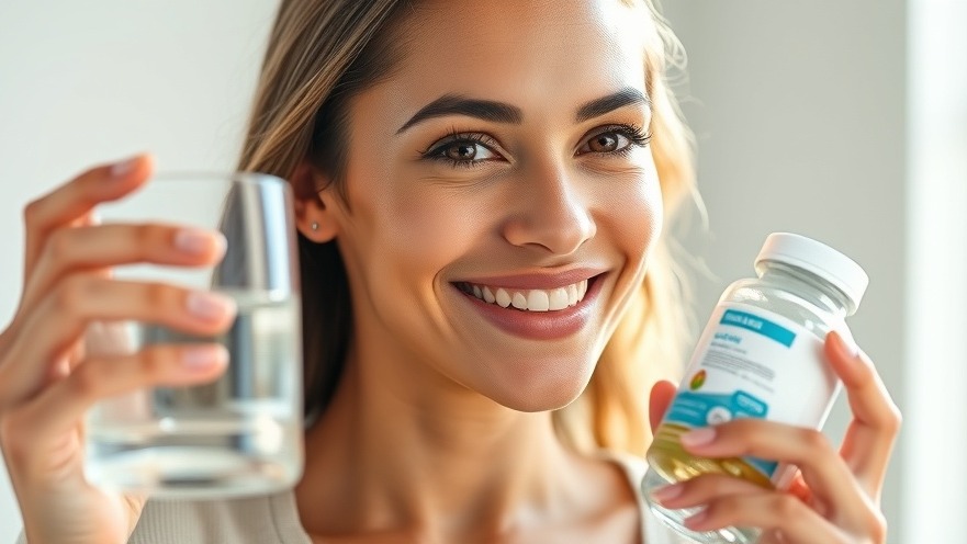 Confident individual showcasing vitality, focusing on nutrition absorption and supplement effectiveness.