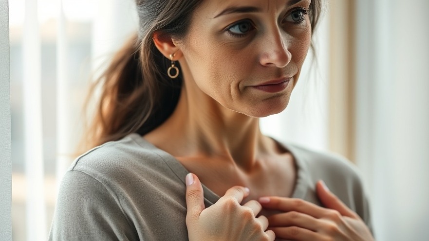 Curious woman contemplating her immune system in soft morning light.