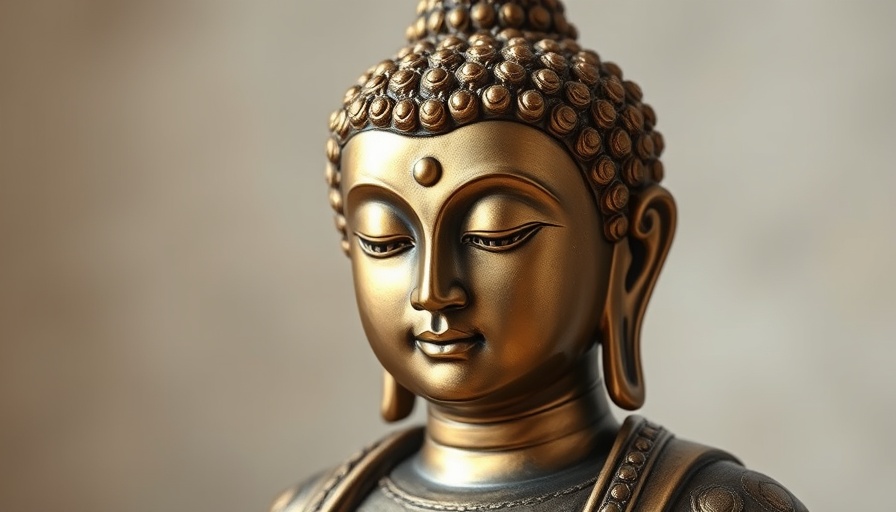 Buddha statue symbolizing mindfulness in everyday life.