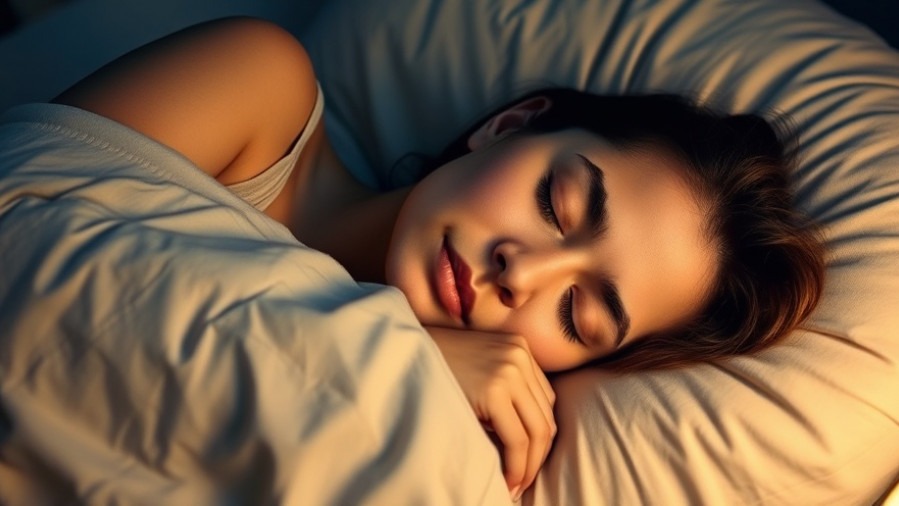 Serene adult peacefully sleeping, showcasing the calming bedtime drink with health benefits of nutmeg.