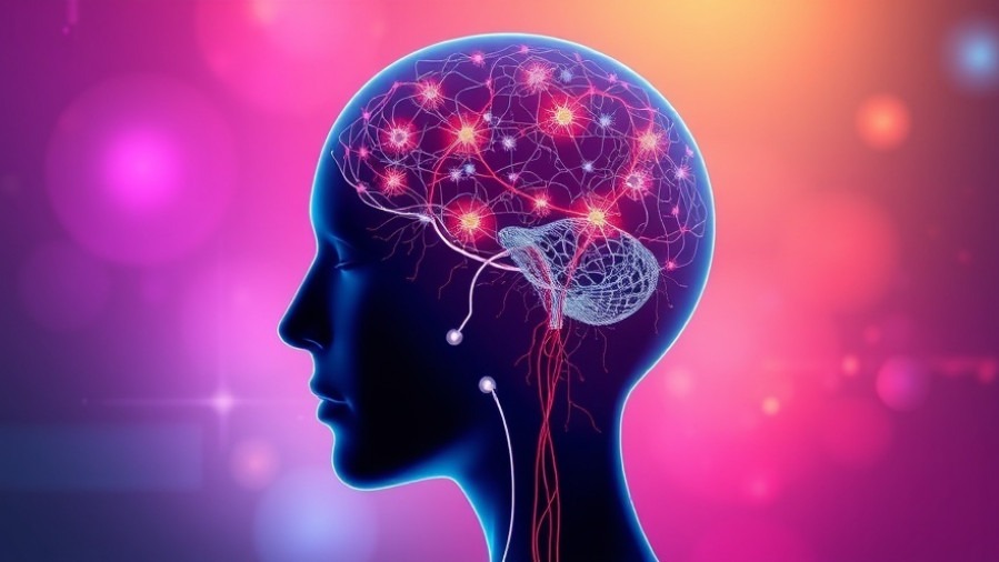 Photorealistic illustration of facial muscle stimulation for skin health and collagen production.