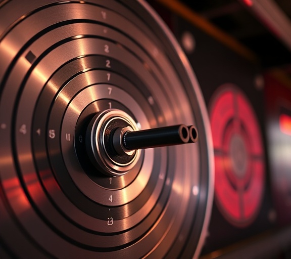 target-oriented digital marketing, precise, refining audience, photorealistic, digital marketing firm with targeting software, highly detailed, marketer assessing panels, hyper-real density, sleek metallic, dynamic LED lighting, shot with a 67mm lens.