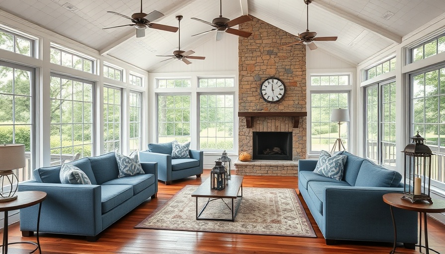 Indoor-outdoor living space in coastal New England with cozy sunroom.
