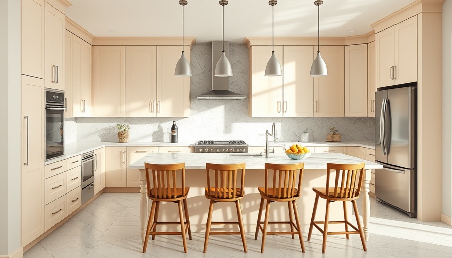 Contemporary kitchen with refinished cabinets in California homes.