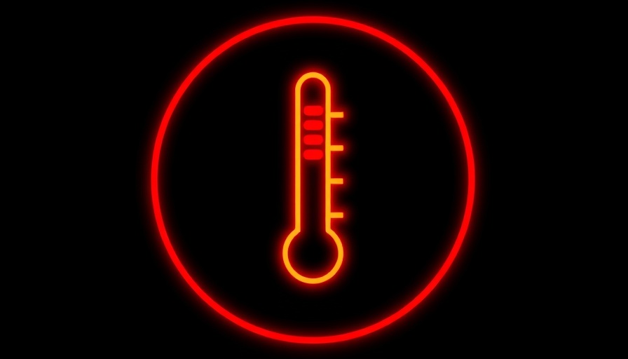 Red coolant temperature warning light on dashboard symbol.
