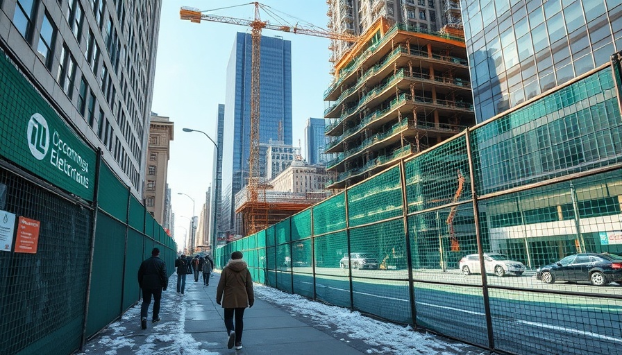 New York Electric-Only Buildings Act, affordable housing construction site.