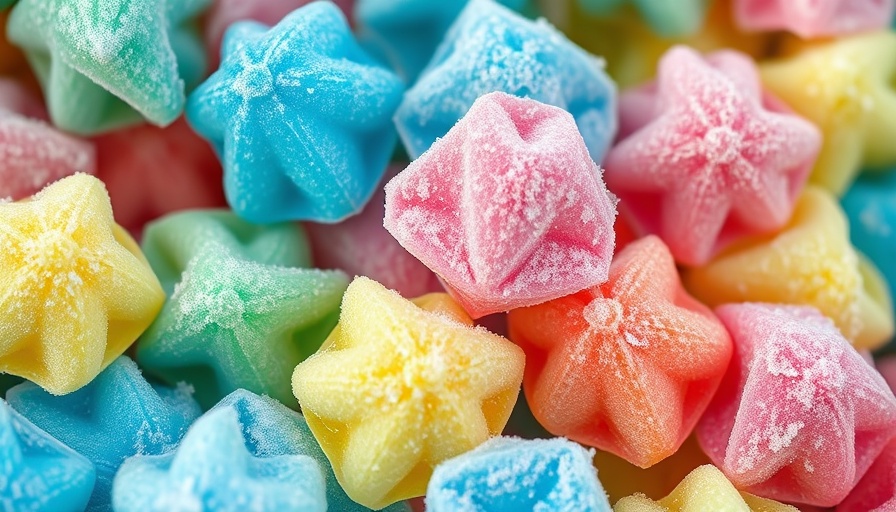 Frozen detergent laundry pod with icy frost effect.