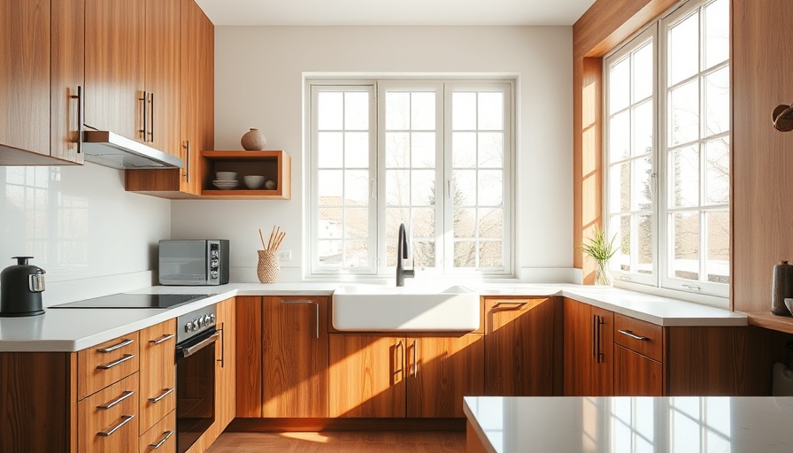 Modern kitchen renovations with white, black, and wood designs.