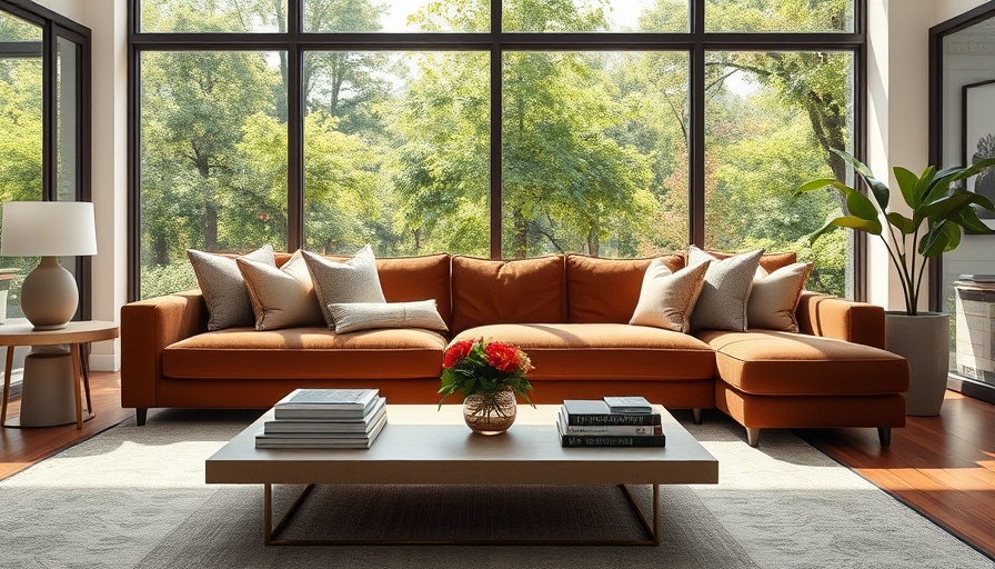 Modern living room design embodying California lifestyle trends.