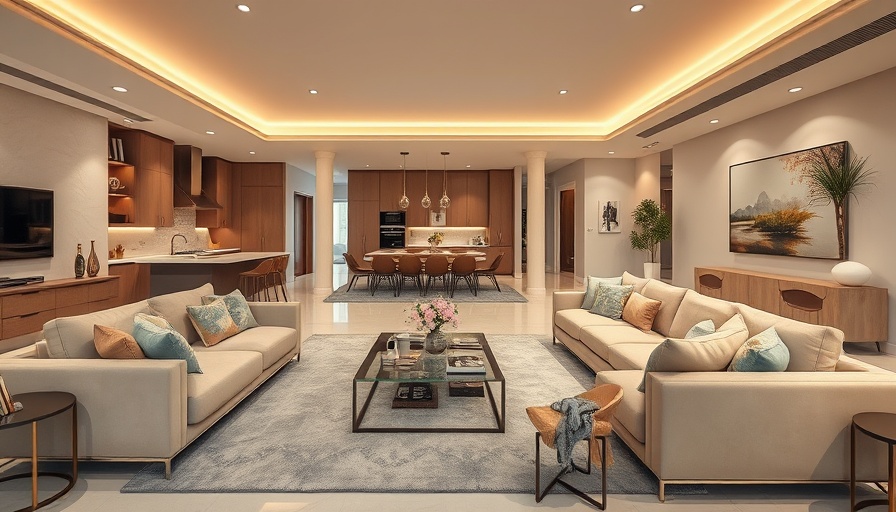 California luxury rentals for the Olympics, elegant open living area.