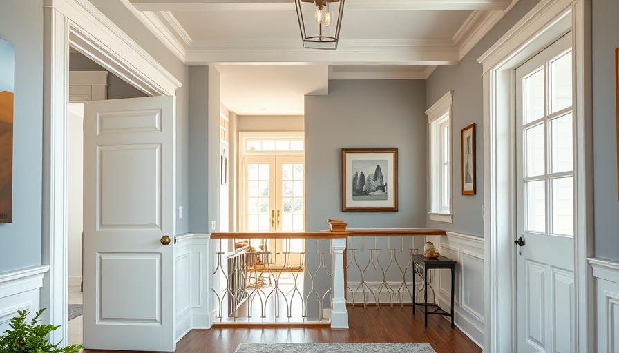 Elegant California home interior showcasing traditional craftsmanship.