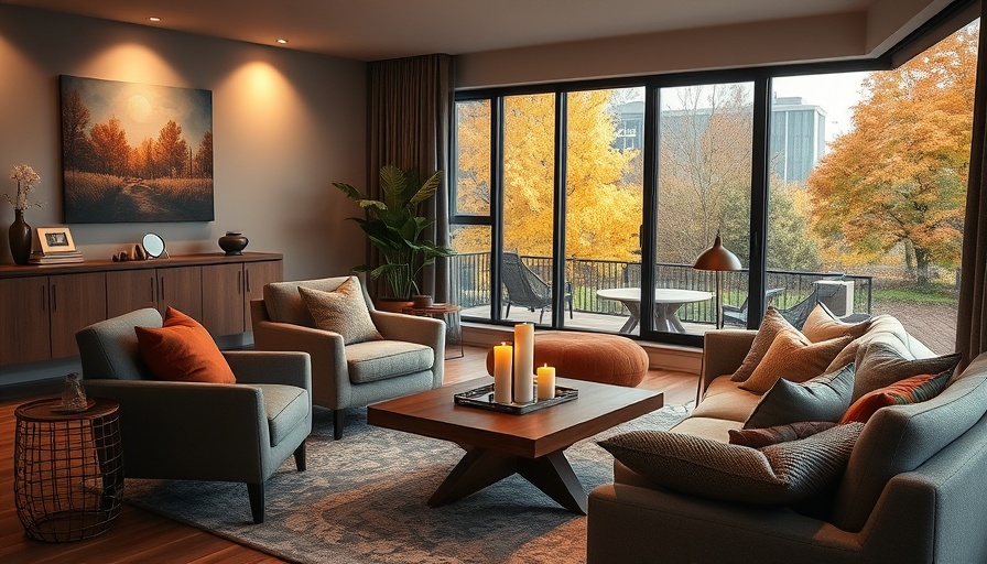 Cozy living room showcasing modern home decor trends