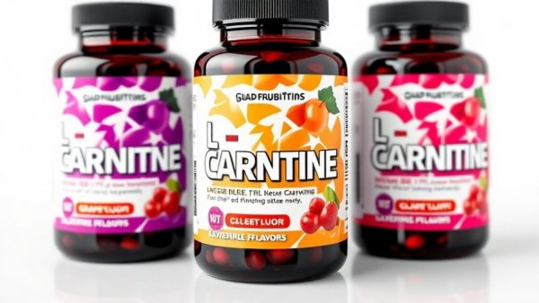 VMI Sports L-Carnitine candy flavors in vibrant bottles with colorful labels.