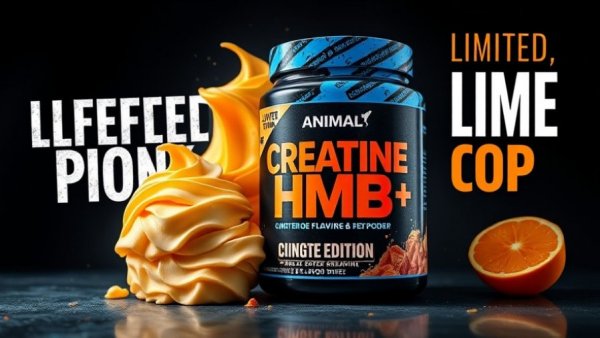 Animal Creatine HMB+ Orange Cream Pop limited flavor drop.