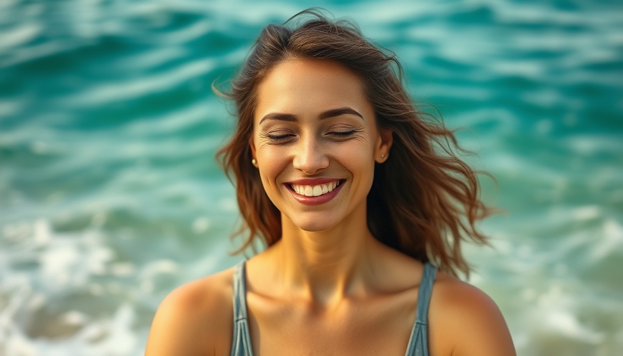 Loving-Kindness Meditation for Compassion podcast visual with smiling woman.