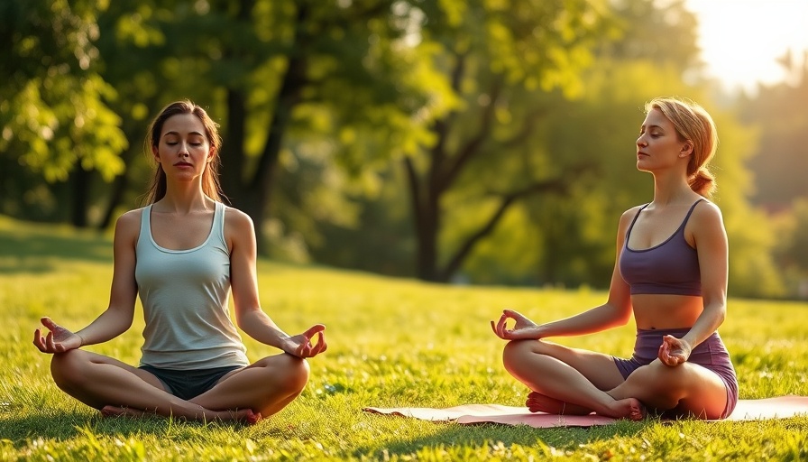 Women meditating outdoors highlighting differences between Transcendental Meditation and Mindfulness.