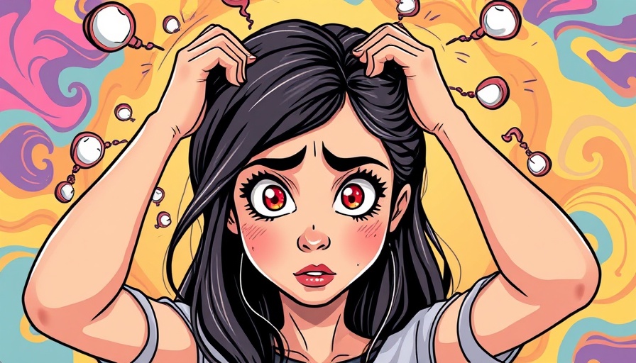 Illustrated woman looking overwhelmed, Strategies to Manage Overwhelm.