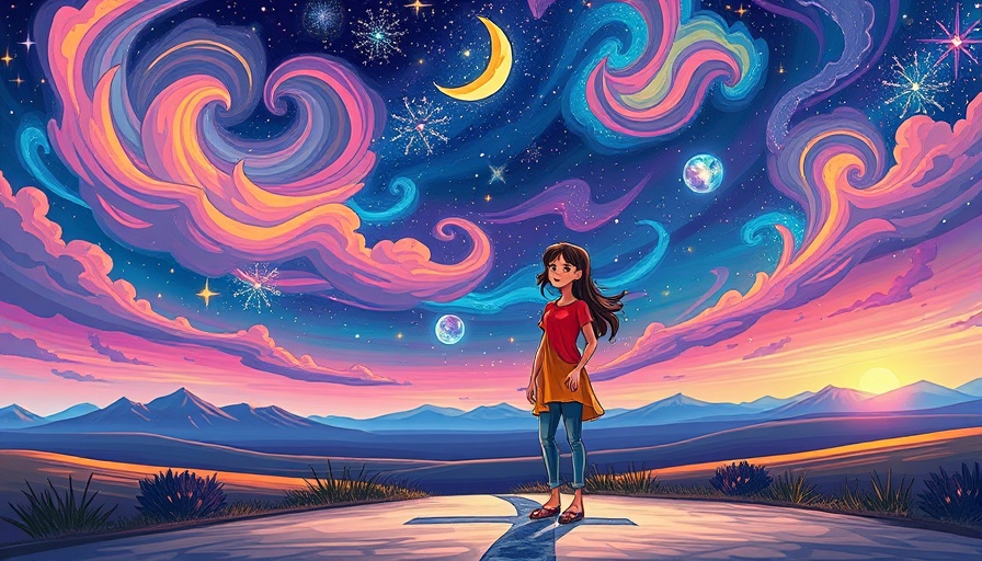 Illustration of healthier relationships for families at crossroads.