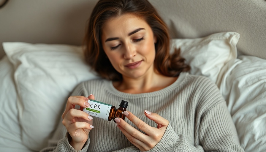 CBD in daily routines - Relaxed woman in a cozy setting with CBD.