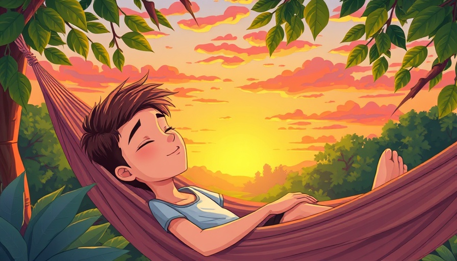 Peaceful young person relaxing in hammock at sunset, Why Rest Is Essential.