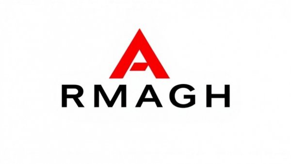 Armagh I logo in black and red