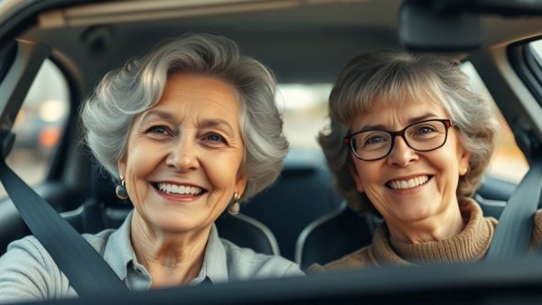 Rachel Duffy mother dies after Traitors win, mother and daughter in a car smiling.