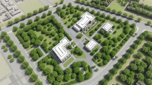 Crossmaglen development site plan showcasing potential job opportunities.