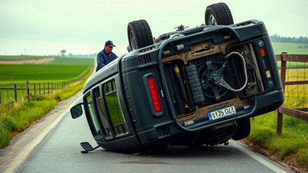 Portadown man involved in accident on rural road