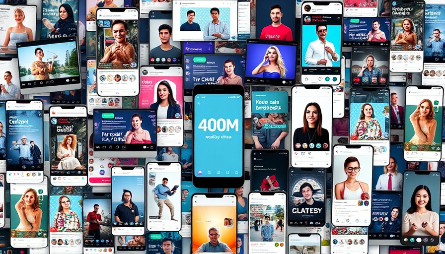 Collage of social media interfaces highlighting trends, metrics, and features.