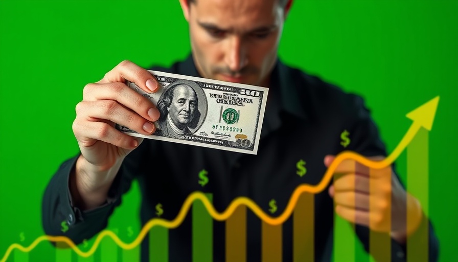 Dollar Index DXY financial image with graphs and currency symbols.