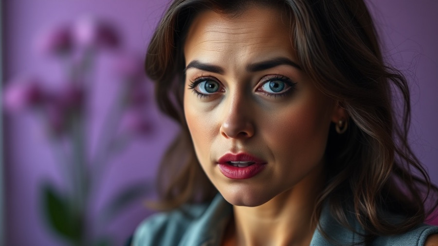 Expressive woman discussing how to stop losing money in crypto.