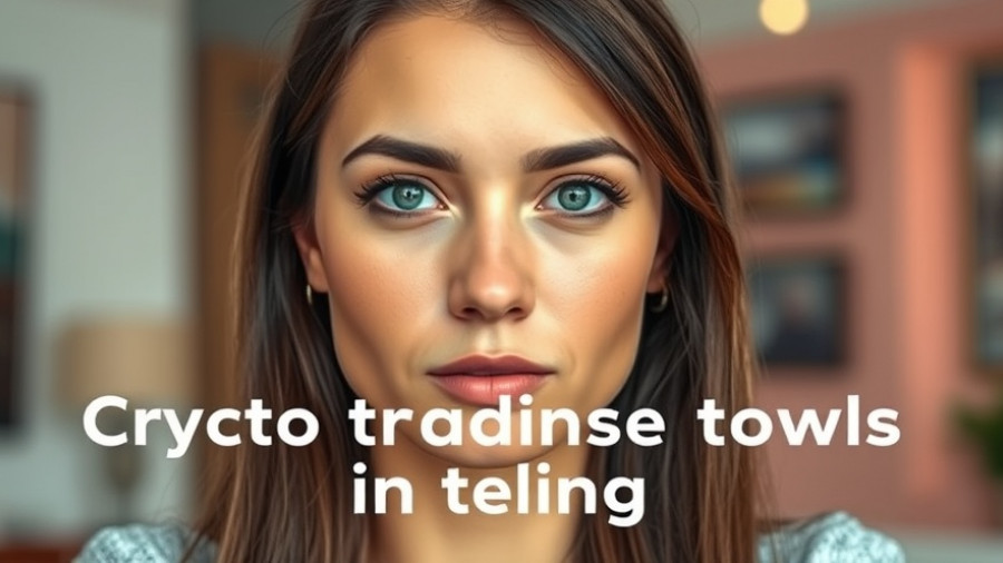 Young woman discussing crypto trading tools