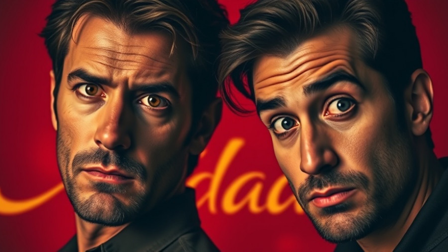 BlackRock tokenization strategy discussed through contrasting portraits with bold text.