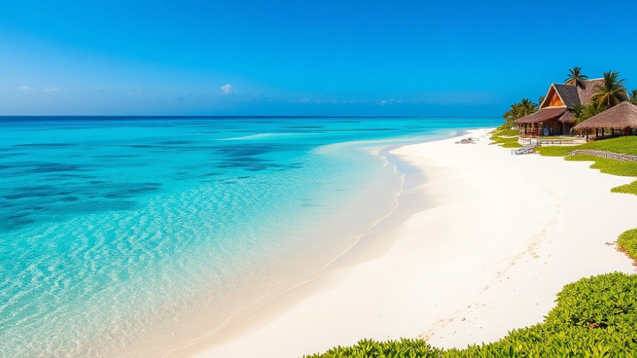 Expansive beach at South Africa travel destinations