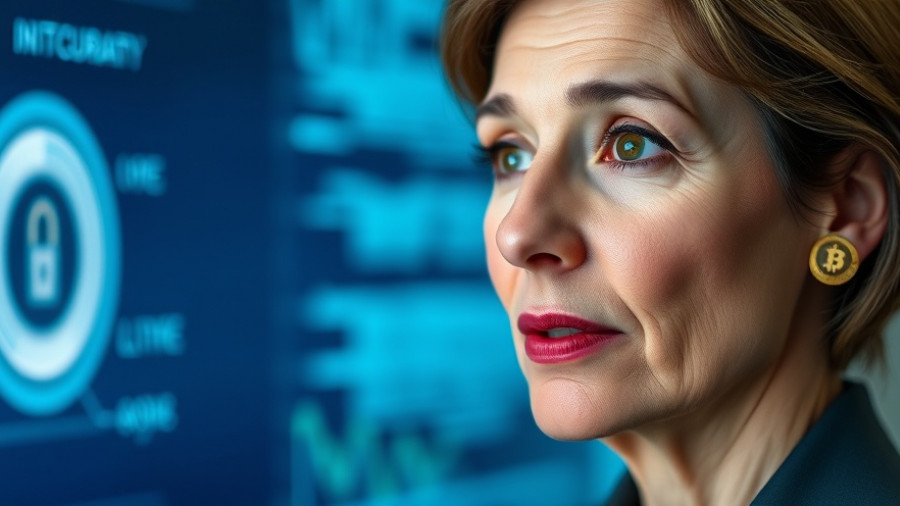 Crypto Security Strategies: Woman discussing digital security.